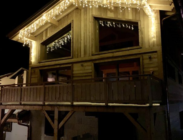 Vue été sur les Alpes depuis Pralognan-la-Vanoise