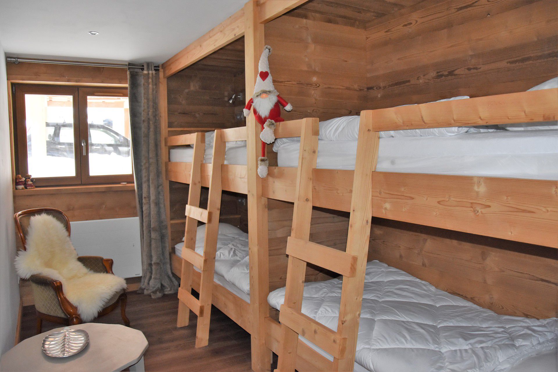 Dortoir enfants, chalet 10 personnes Pralognan